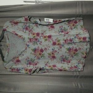 Torrid size 2 floral tee